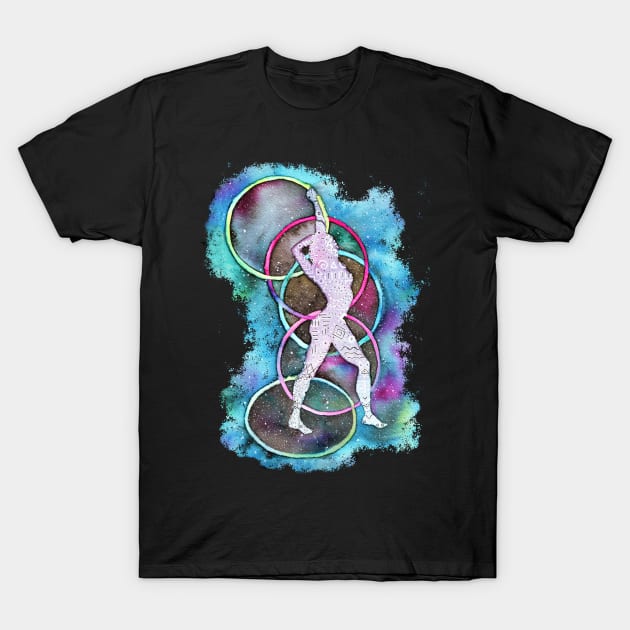 Hula Hoop dancer T-Shirt by LaBellaCiambella